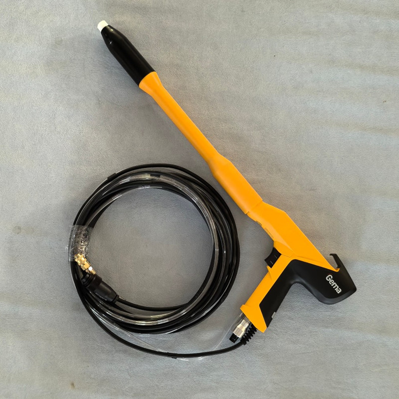300mm extension rod for powder coating gun - angle view